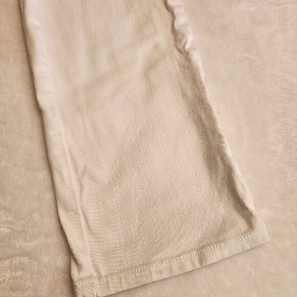 Style & Co. Womens White Denim Straight Leg 5 Pocket Jeans Size 14 - Picture 2 of 7